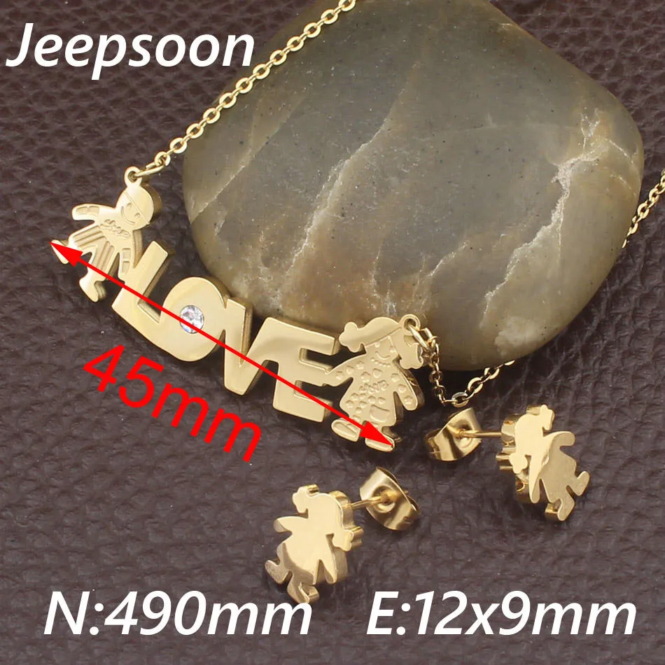 Женский ювелирный комплект из колье и серёг нержавеющей стали|earrings set for women|pendant and
