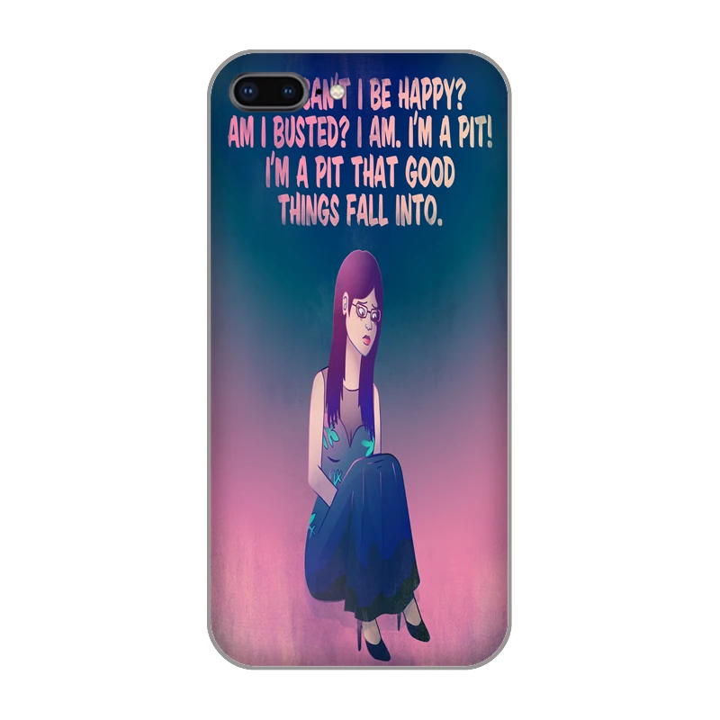 Anime BoJack Horseman funny Soft TPU Phone back Cover Case for iphone 4 5 5s se 6 6s 8 plus 7 Plus X XR XS MAX shell |