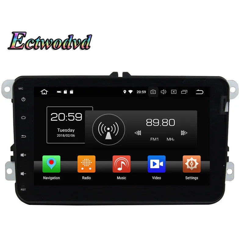 Ectwodvd Автомобильная dvd навигационная система для VW