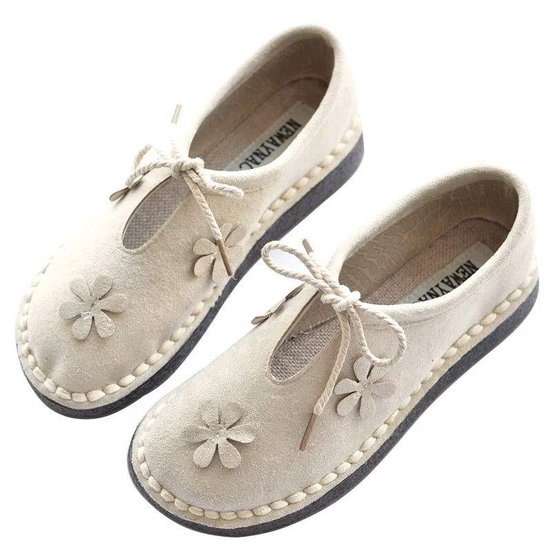 Новинка осени 2019 литературные Ретро туфли на плоской подошве в стиле мори