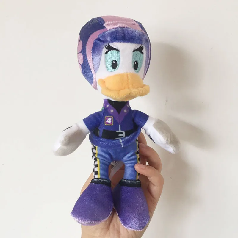 30cm duck 1 шт. оригинальные Микки игрушечные гоночные автомобили Микки и родстер гонщики Микки Минни 20 см 30 см 40 см - Цвет: 30cm duck