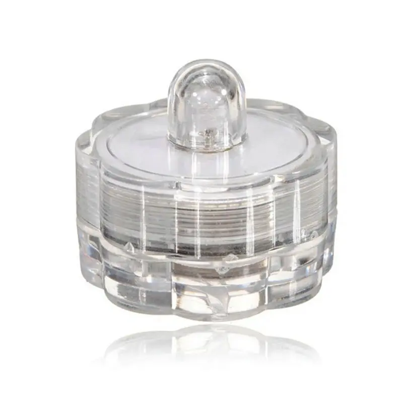 240 шт./лот Цветочная Водонепроницаемая погружная Светодиодная свеча tealight