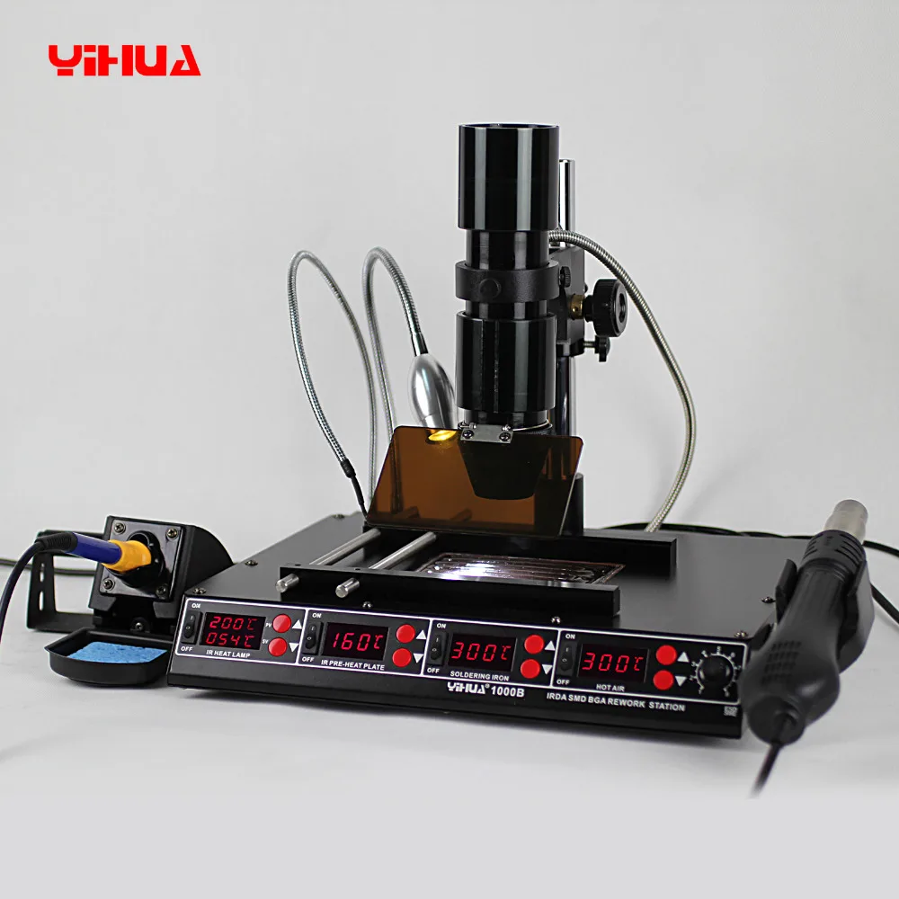 Паяльная станция YIHUA1000B BGA материнская плата для ноутбука ремонтная машина набор