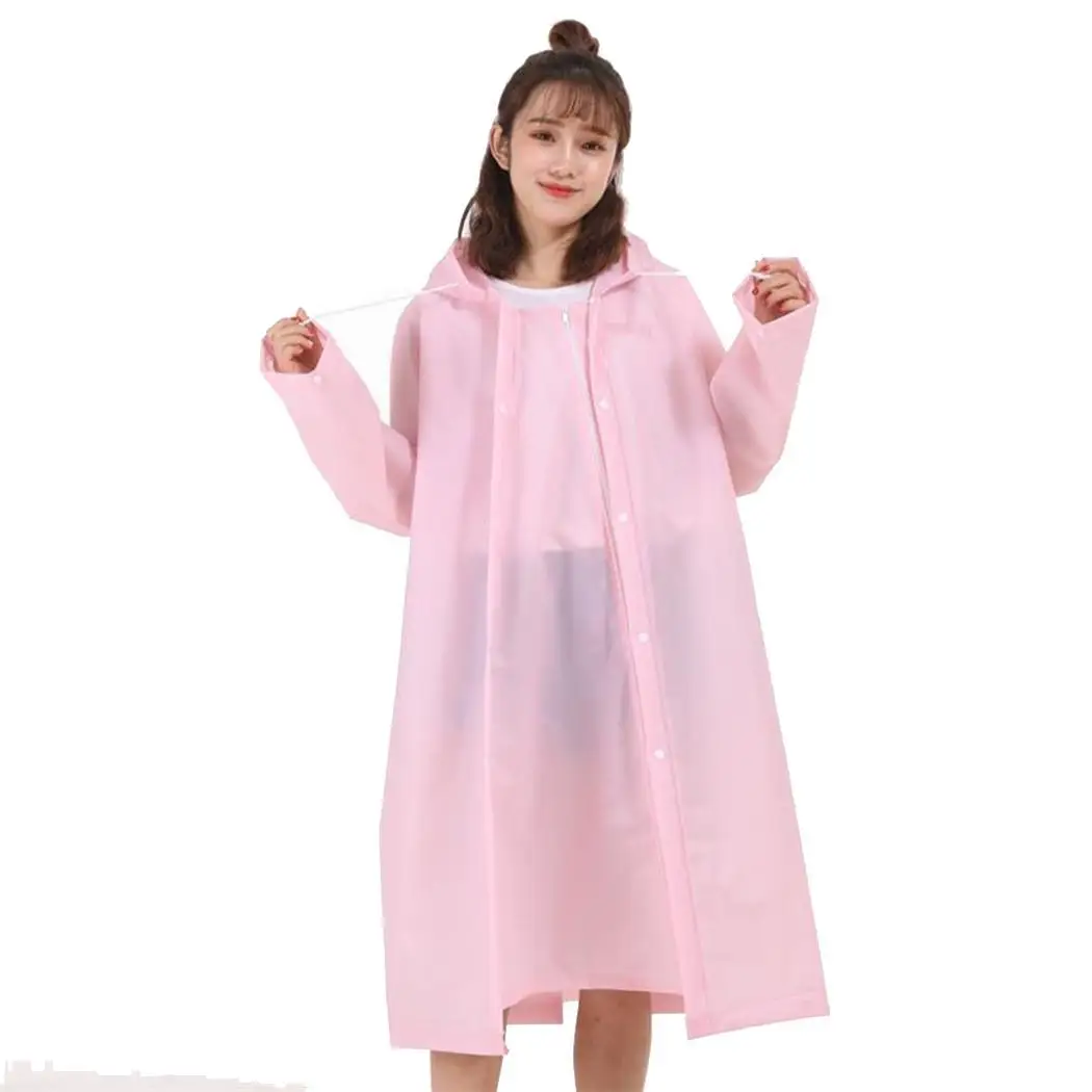 Унисекс Повседневный с капюшоном длинным рукавом однотонный водонепроницаемый