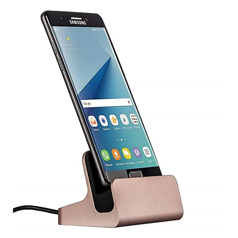 Док станция для зарядки USB Зарядное устройство Подставка samsung Galaxy S8 S9 Plus Note 8 9 A3 A5 A7
