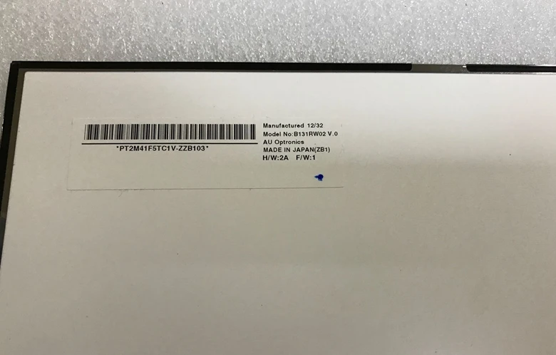 Новый B131RW02 v.0 v0 LT131EE12000 13 1 &quotЖК экран для SONY VAIO VPC Z 1600*900 F HD матричный дисплей|sony vaio