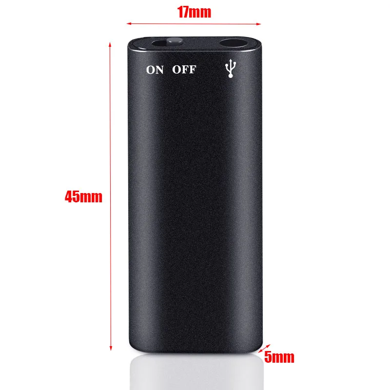 QZT Мини цифровой диктофон Профессиональный USB флэш накопитель MP3 музыкальный