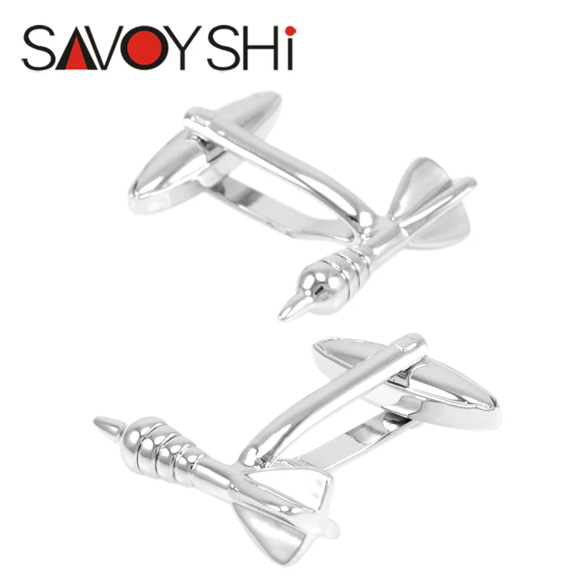 Запонки SAVOYSHI для мужской рубашки с бесплатной гравировкой высококачественные