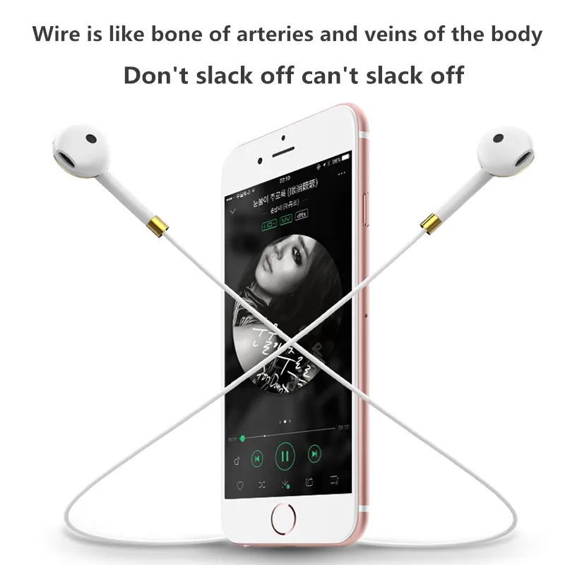 In-Ear Wired Earphone High Fidelity Sound Quality Music Earphones for Smart Phone Computer MP4 Player Head phones iphone | Электроника