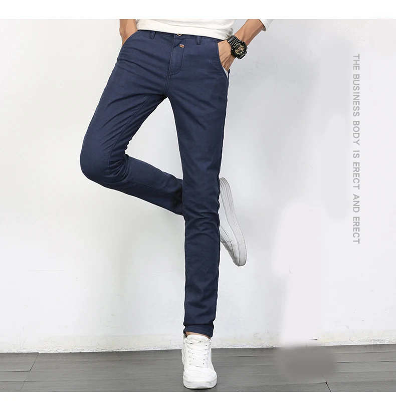 Осень-зима; в повседневном стиле брюки мужские s Slim Fit плюс размер мужские модные спортивные брюки высокого качества спортивные брюки брендовая одежда для мужчин