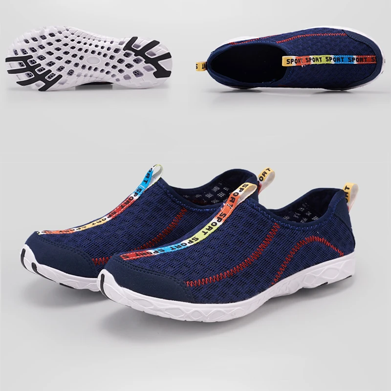 Уличная водонепроницаемая обувь мужская для плавания женщин дышащая спортивная