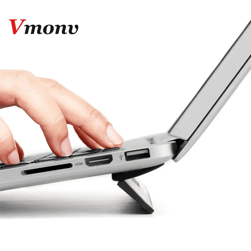 Охлаждающая подставка Vmonv для ноутбука Macbook Air Pro Retina 13 3 портативная Регулируемая