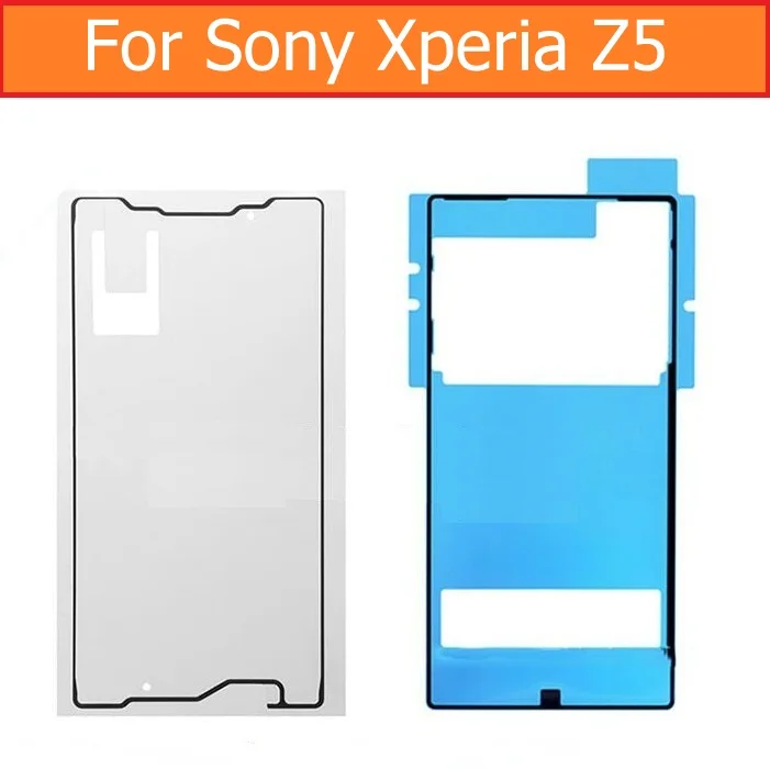 

2017 New Original Display Adhesive Tape for Sony Z5 E6653 E6683 E6633 E6603 rear glass housing Waterproof glue for SONY Z5 3M
