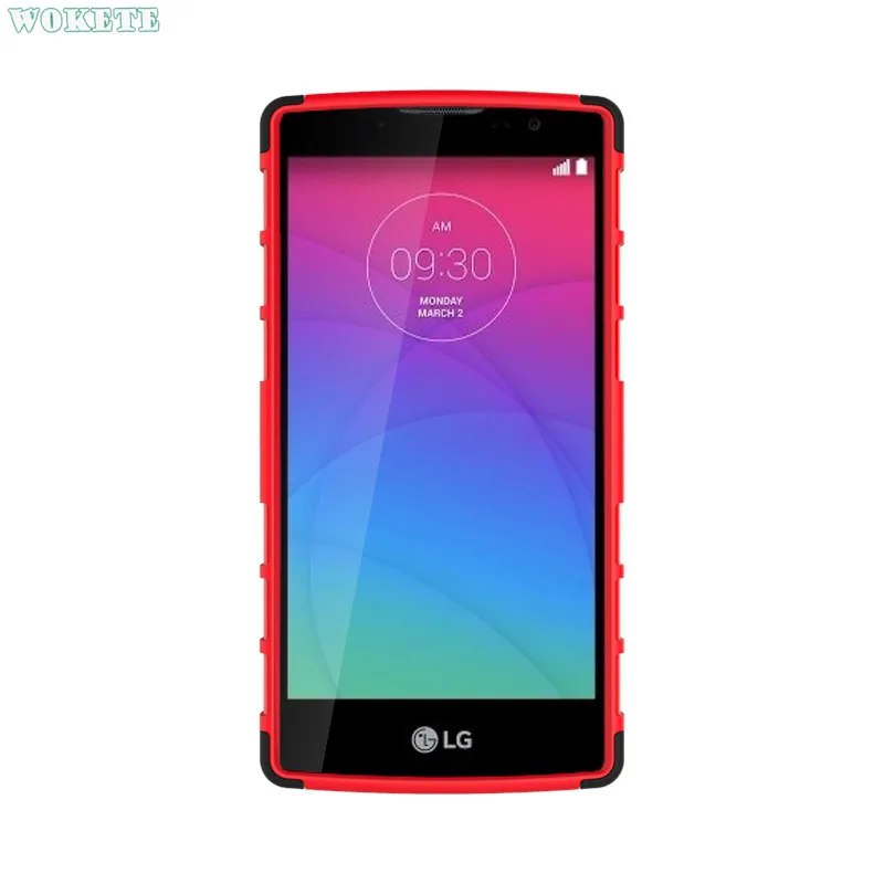Для LG Heavy Duty Броня Противоударный Жесткий Силиконовой Резины Телефон Обложка для