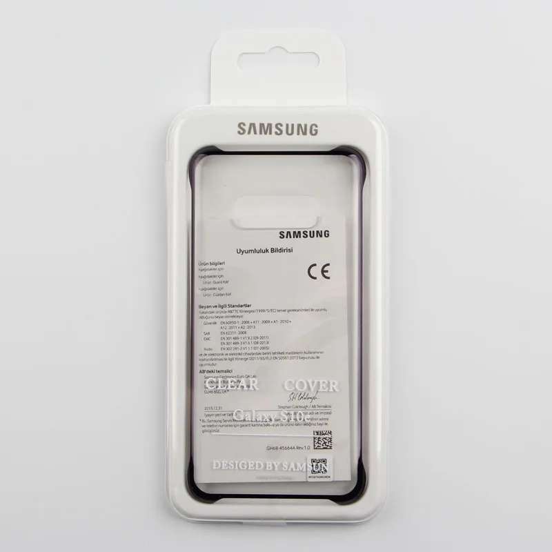 Black Чехол для телефона samsung, Жесткий Чехол для samsung GALAXY S10E S10X S10 Plus S10Plus SM-G9700 G9730, прозрачный жесткий чехол для телефона - Цвет: Black