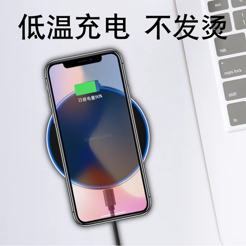 Сплав быстрой зарядки Зарядное устройство индукции для Xiaomi Mi Mix 2 s samsung Galaxy S9 S8 Plus