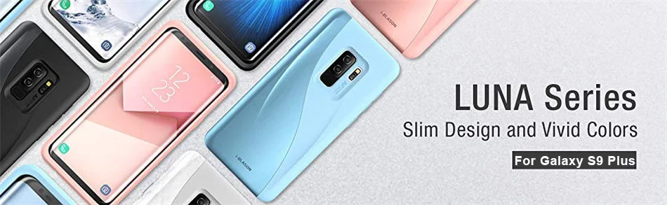 i-Blason для samsung Galaxy S9 Plus чехол серия Luna Премиум Гибридный ТПУ+ PC защитный чехол задняя крышка