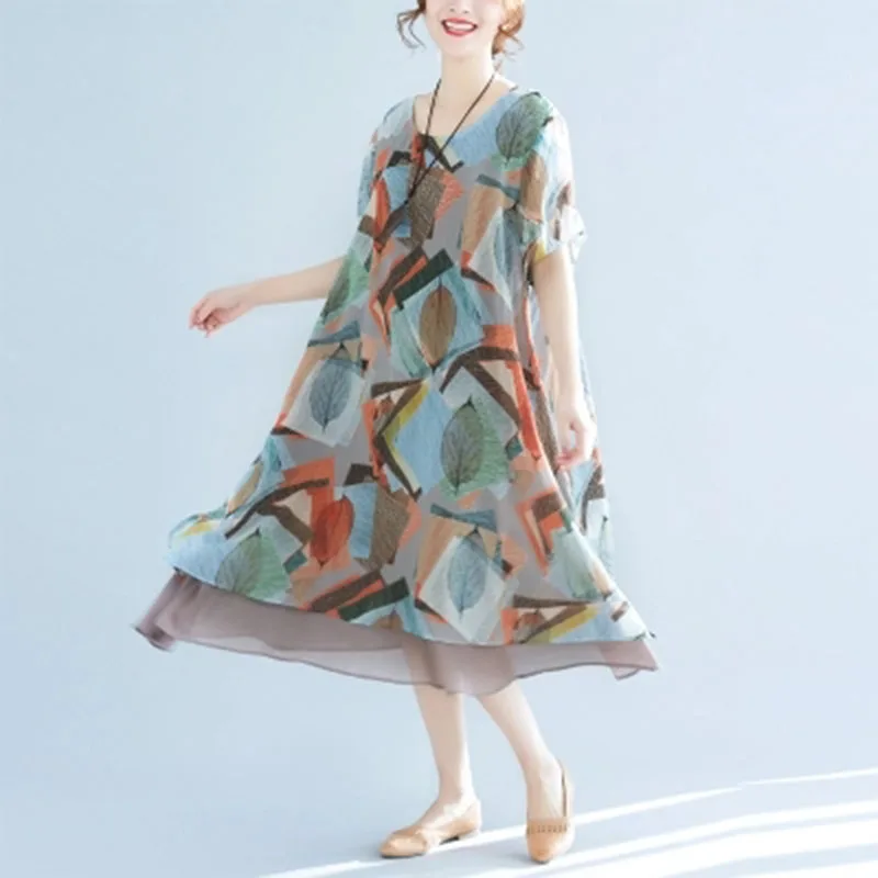 Платье женское Пляжное с коротким рукавом 2018 | Женская одежда