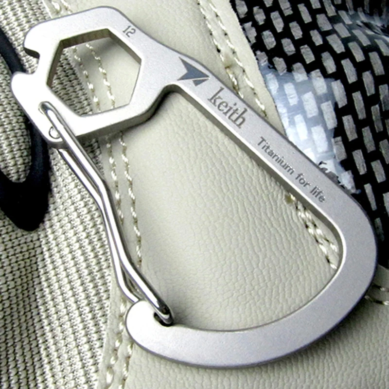 Keith титановый карабин для отдыха на природе кемпинга туризма альпинизма зажим 12