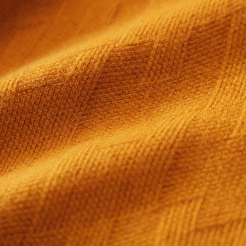 Pure Cashmere Sweater Autumn Winter High Quality Geometry Pattern Turtleneck Soft Skin Friendly Casual Sweaters Pulls | Женская одежда