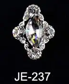JE237-10pcs 10 шт./лот, прозрачные Блестящие Стразы для ногтей, Хрустальные стеклянные камни, сделай сам, стразы, инструмент для маникюра, украшения для ногтей, 3D подвеска, ювелирное изделие - Цвет: JE237-10pcs