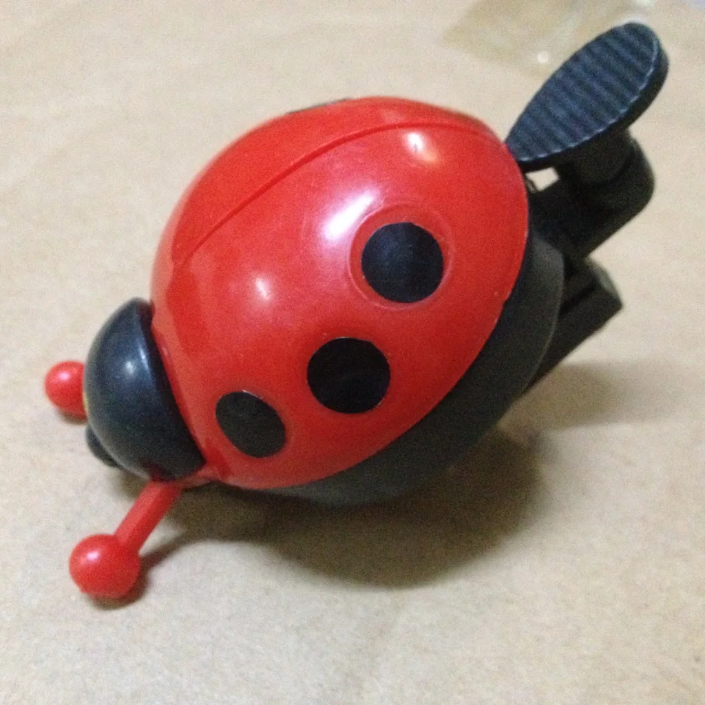 Новый Забавный велосипедный колокольчик божья коровка Колокольчик для