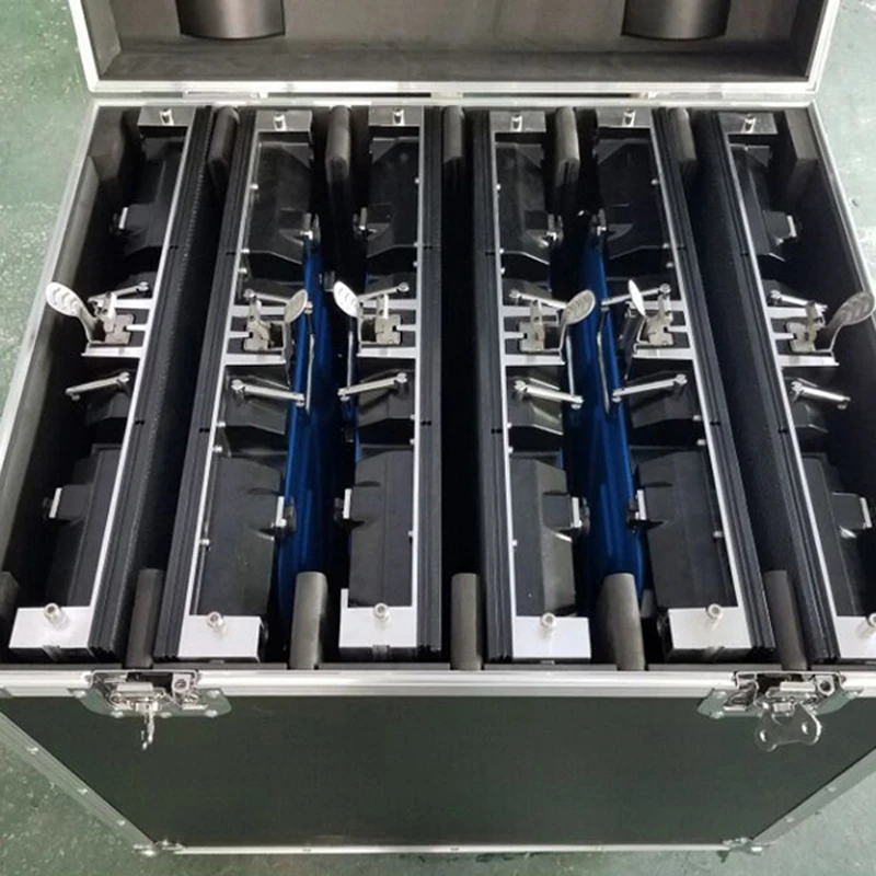 Крытый Прокат светодиодный экран P6 литье под давлением алюминиевый шкаф