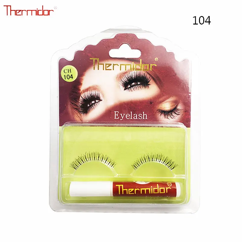 Thermidor 1 партия/коркор. натуральные накладные ресницы нижние ручной работы