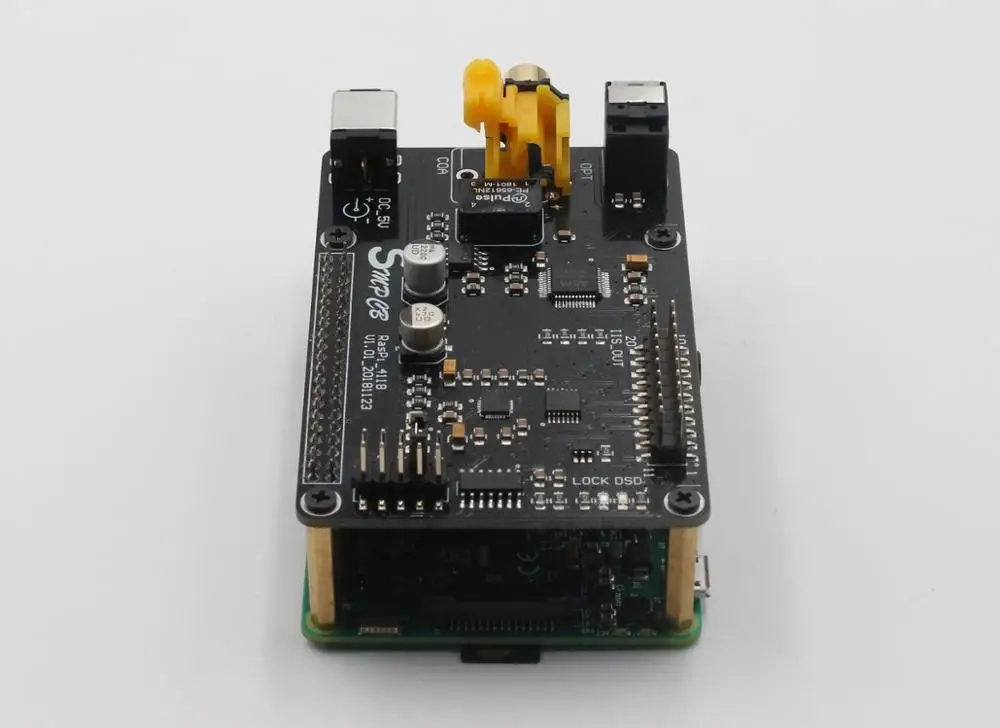 Raspberry pi AK4118 коаксиальный HIFI Аудио Звуковая карта I2S DSD цифровая трансляция сетевой