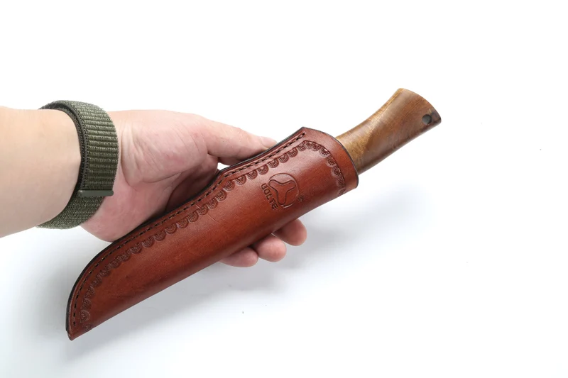 BOLTE Renaissance M390 лезвие с деревянной ручкой тактическое фиксированное маленький