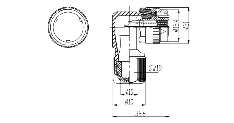 Серводвигатель кодер с разъемом для подключения к DDK-2 DDK-10 CM10-SP10S SM2AP 2pin 10 штифтов