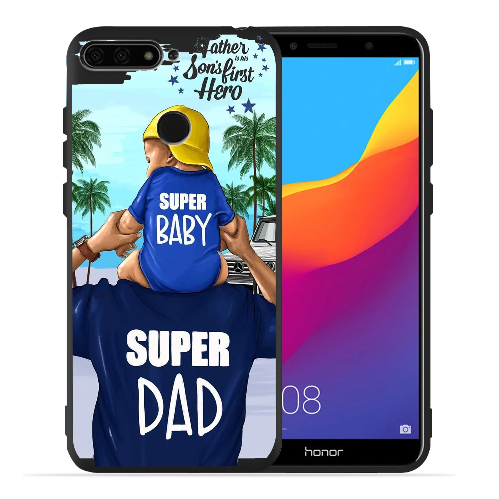 09 Чехол для Huawei Honor 10 Lite, Модный чехол Super Mom, милый детский чехол для Honor 9 Lite 10 9 8 8x 8c 8 Lite, защитный чехол Etui - Цвет: 09