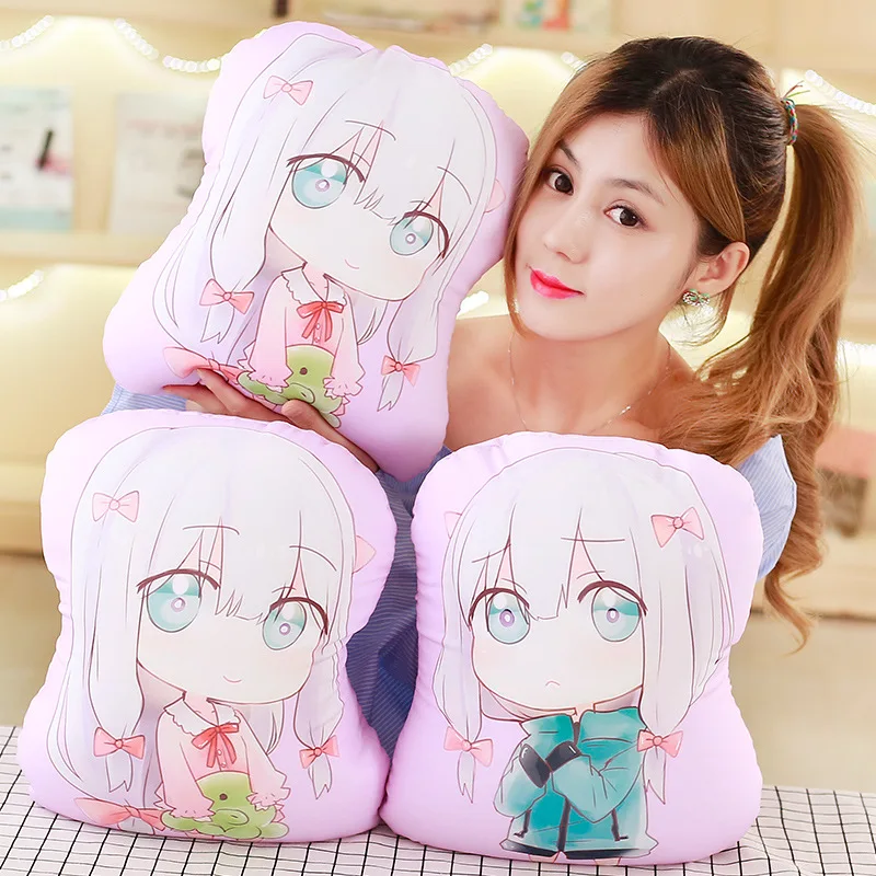 30x25 см японское аниме eromanga-Sensei рисунок Izumi Sagiri милая плюшевая игрушка кукла мягкая