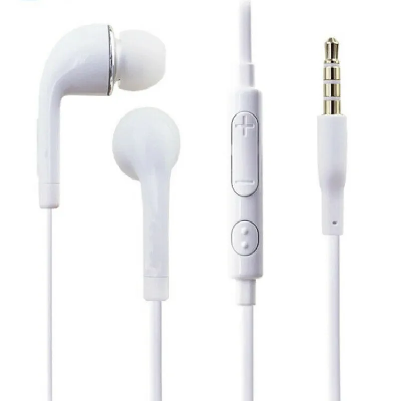 3 5 мм проводные наушники с микрофоном Super Bass гарнитура Hands free спортивные для Samsung