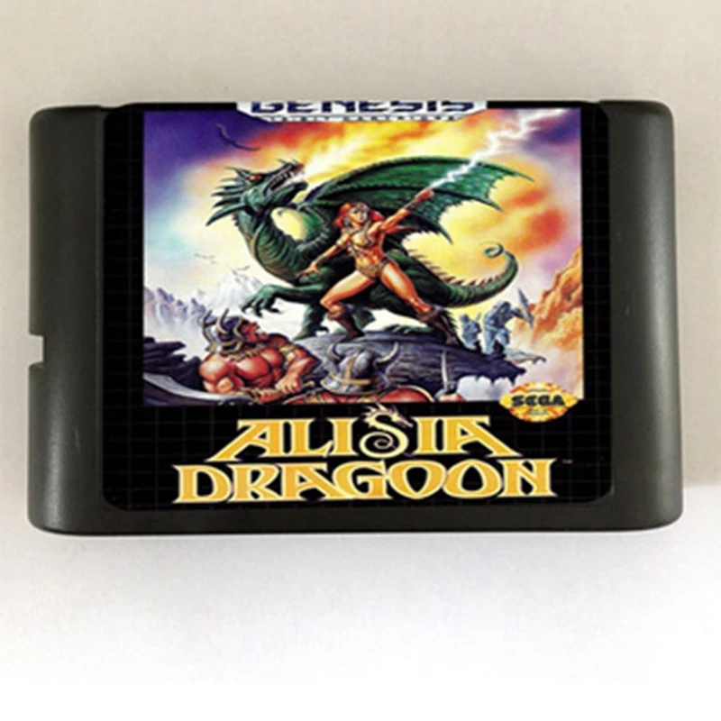 

Игровая карта Alisia Dragoon 16 bit MD для Sega Mega Drive для SEGA Genesis