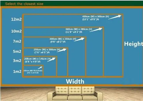 Настенная бумага 3d Настенный декор Большая фотография настенный пейзаж для