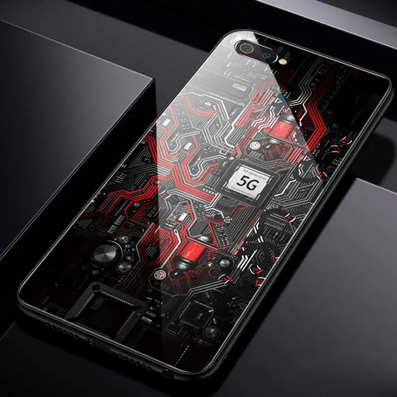 Чехол GFAITH для Realme C2 чехол телефона версии механического Explorer из закаленного