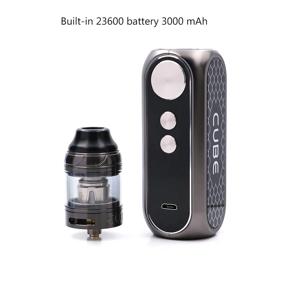 Оригинальный obs куб VW Starter Kit 3000 мАч 80 Вт электронная сигарета с Подом бак от одного