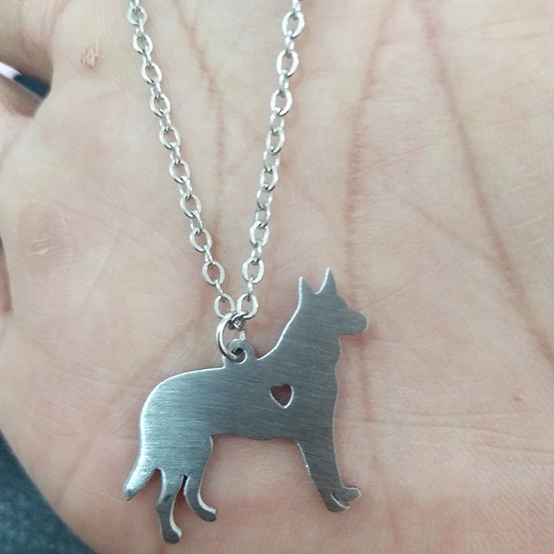 Ожерелье с кулоном из нержавеющей стали в стиле хип хоп|necklace best|dog necklace for womennecklaces