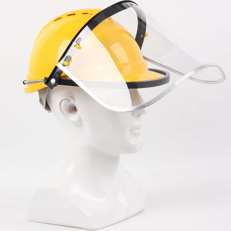 

Safety Helmet Welding Face Mask Cutting Welder Helmet Work Protection Neck Helmet Dust-proof Splash-proof Grinding DMZ013