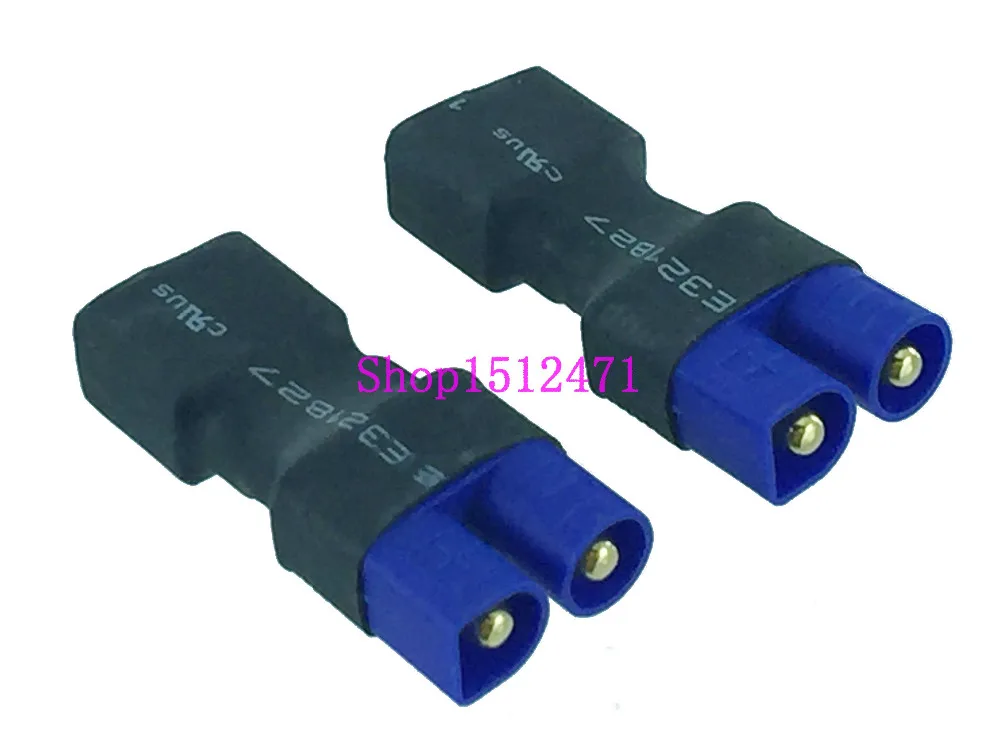 

1pce No Wires Direct Connect T-Plug Deans female to EC3 Male For LiPo Battery