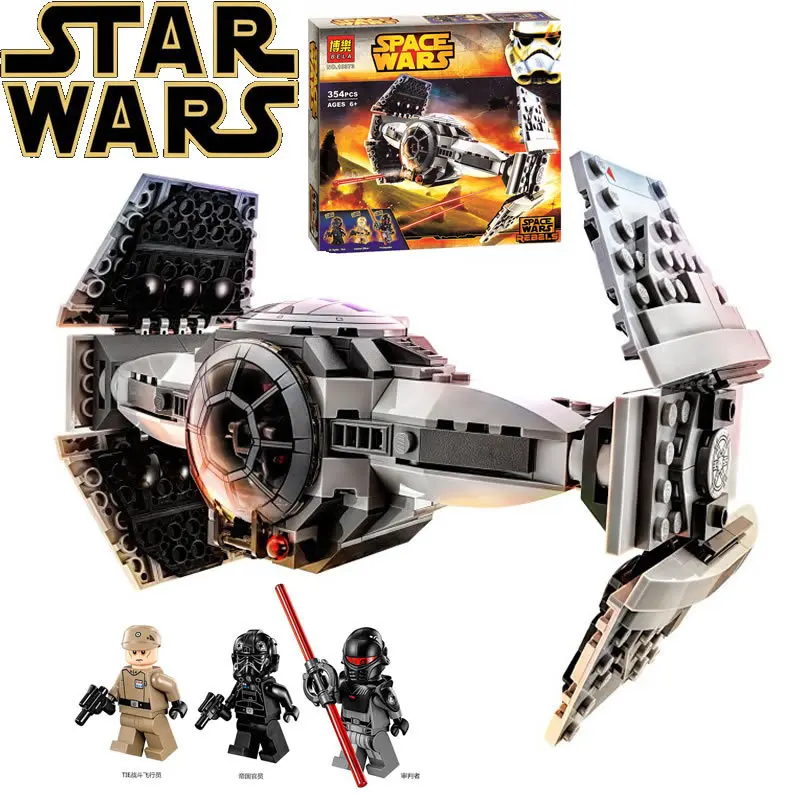 Бела Модель Строительство комплекты Совместимость с lego city Star wars Tie Fighter 707 3D блоки