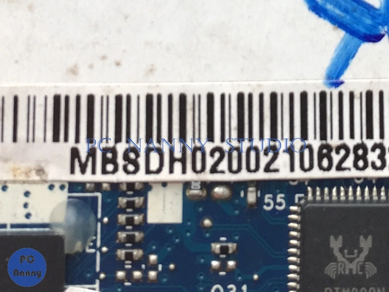 PCNANNY MBSDH02002 PAV70 LA-6421P DDR3 для ноутбука Acer Aspire One D255 D255E N455 1 66 ГГц Материнская плата