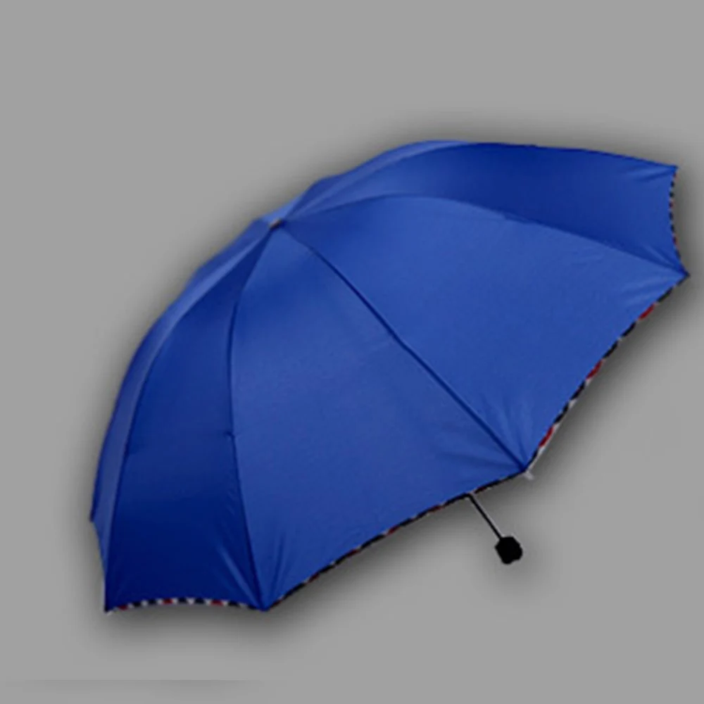 Umbrella Folding Anti-wind Men And Women With Ten Bones To Reinforce The Large Business Creative Rain Students | Дом и сад