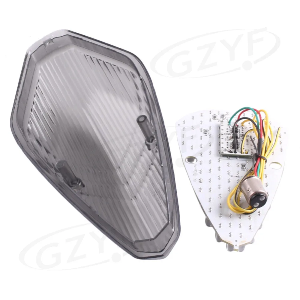 

For HONDA VTX1300 REYRO VTX1800 1800T RETRO LED Rear Taillight Tail Brake Light Turning Signal Lamp Intergrated 2002-2008 E-Mark