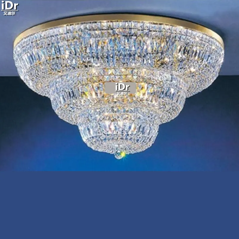 

gold Ceiling Lights modern hotel lobby corridor lights bedroom lights flush mounted circular D90cm x H50cm