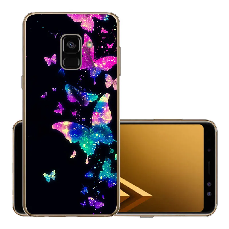CROWNPRO чехол для samsung A8 чехол мягкий силиконовый TPU 6," для Fundas samsung Galaxy A8 Plus чехол для телефона чехол - Цвет: XKD