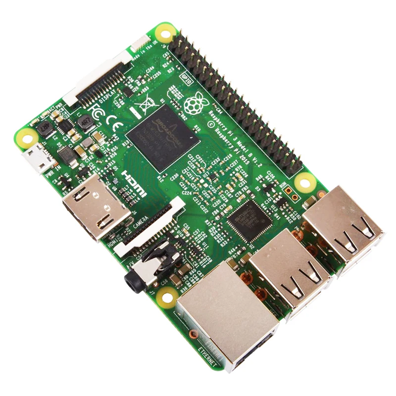 Raspberry Pi 3 Модель B Bluetooth 4.1 Беспроводной LAN 1 ГБ оперативной памяти с Wi Fi и 4 USB 2.0 Порты