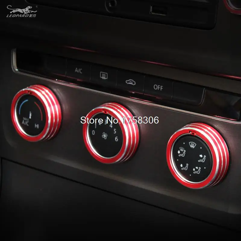 Ручная ручка для кондиционера Angelguoguo 2014 2015 Volkswagen Golf 7 MK7 автомобильный Кондиционер