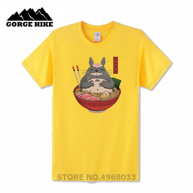 Футболка в японском стиле аниме ramen lover Аниме Манга 80s культура еда сосед МИЛЫЙ